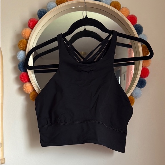 Lululemon Athletic Free To Be Moved Bra *High Neck in Black - Picture 1 of 5